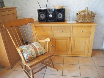 Music System + Sideboard