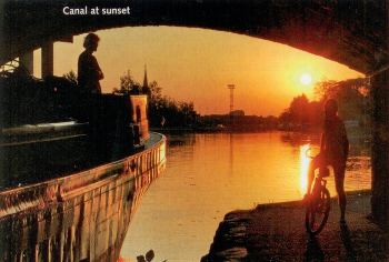 Canal at Sunset