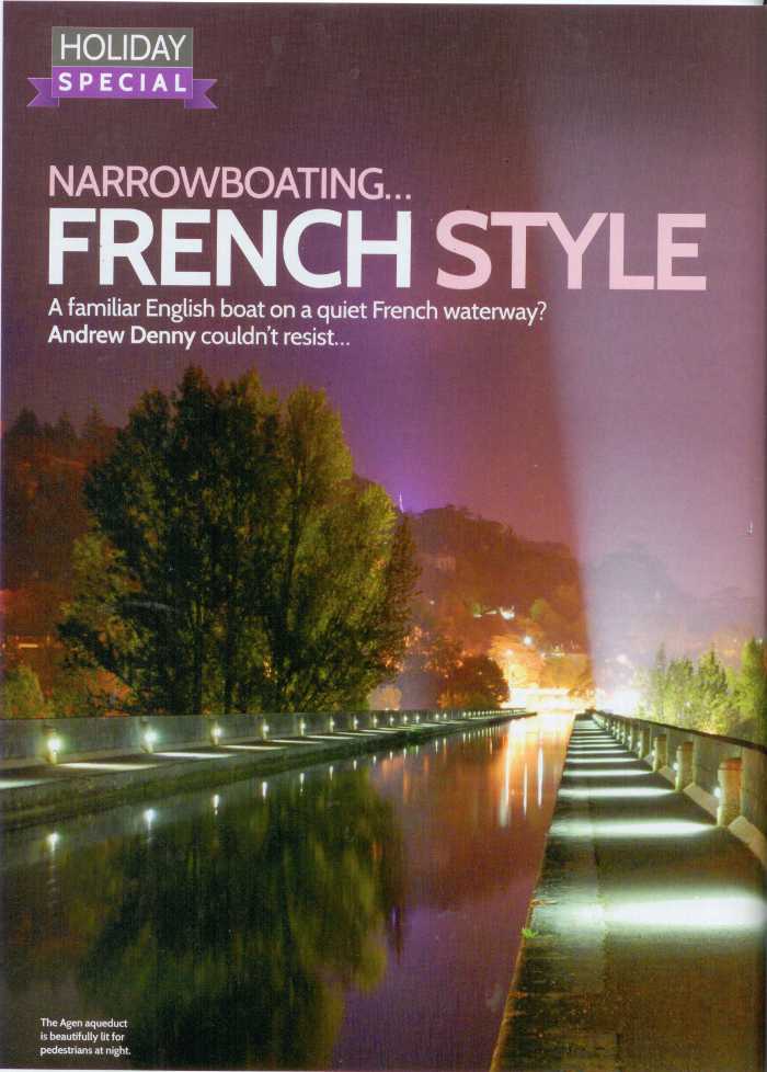Narrowboating French Style